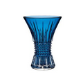 Waterford Lismore Diamond Sapphire 8" Vase